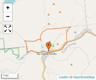 Area schools map